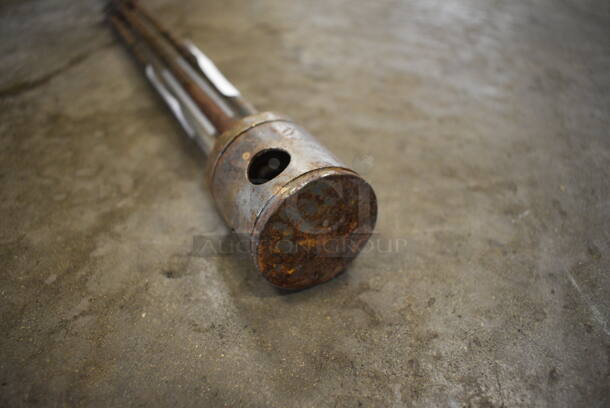 Metal Commercial Plunger for Dough Dropper. 2x2x23 - Image 3 of 3