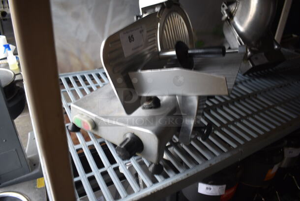 Avantco Commercial Stainless Steel Electric Countertop Meat/Cheese Slicer on Rubber Feet. 115 Volts, 1 Phase. Tested and Working! - Image 2 of 4
