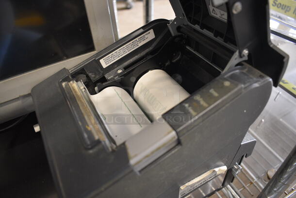 Par 15" POS System Monitor, Epson Model M244A Receipt Printer and Metal Cash Drawer - Image 4 of 5