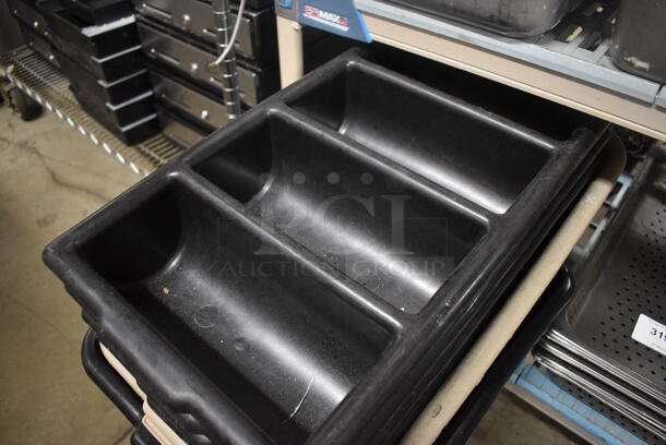 ALL ONE MONEY! Lot of 6 Poly Bins! Includes 21x12x4 - Image 3 of 3