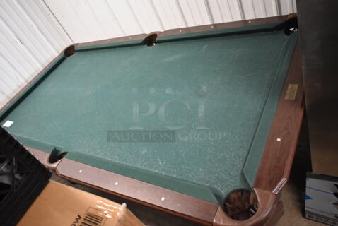 Barrington Pool Table. 