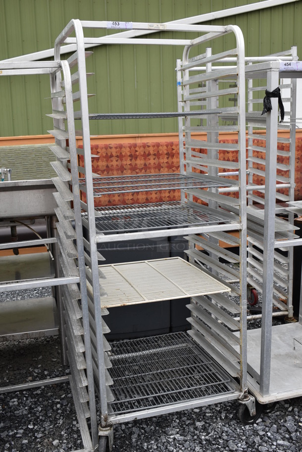 Winholt Metal Commercial Pan Transport Rack on Commercial Casters. 26.5x24x64 - Image 2 of 5