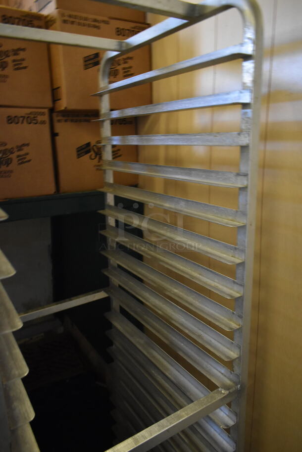 Metal Commercial Pan Transport Rack on Commercial Casters. (hallway) - Image 2 of 3
