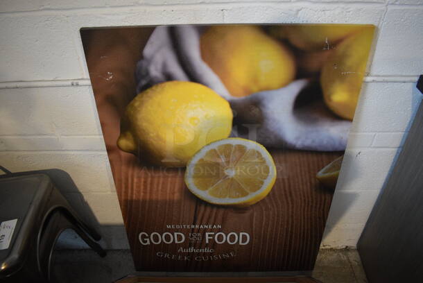 3 Pictures; Fresh from the Farm, Authentic Old World and Good for you Food. 30x1x40.5. 3 Times Your Bid! - Image 4 of 4