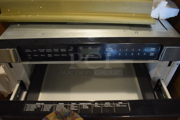 BRAND NEW IN BOX! Sharp KB6524PSY Insight Pro Stainless Steel Drawer Microwave. 24x26x16 - Image 4 of 7