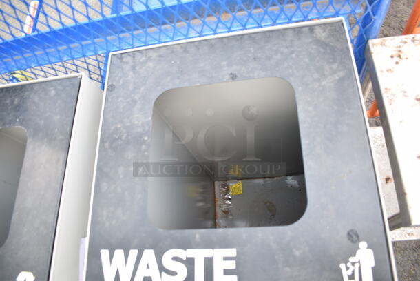 2 Metal Trash Can Shells. 2 Times Your Bid! - Image 4 of 5