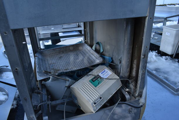 Hobart C44AW Stainless Steel Commercial Conveyor Dishwasher. 208 Volts, 3 Phase.  - Image 6 of 10