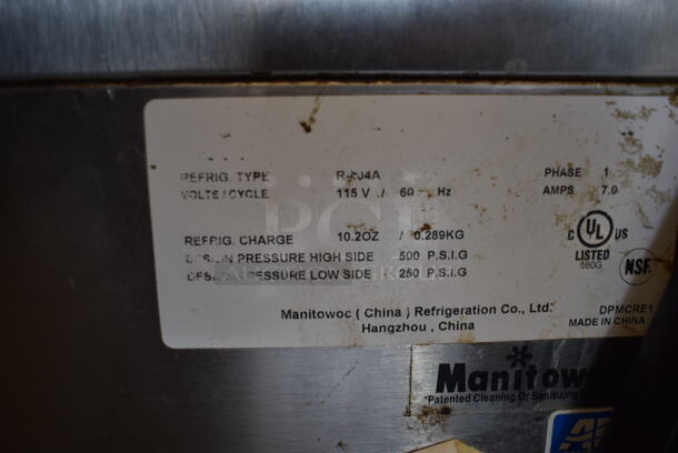Manitowoc Commercial Stainless Steel Undercounter Ice Machine. 115V, 1 Phase.  - Image 5 of 5