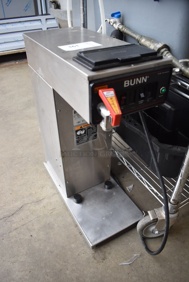 Bunn CWTF-APS DV Stainless Steel Commercial Countertop Coffee Machine w/ Hot Water Dispenser. 120 Volts, 1 Phase. 8x21x24 - Image 2 of 4