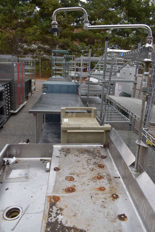 Stainless Steel Commercial Kettle Station. 50.5x39x67 - Image 7 of 8