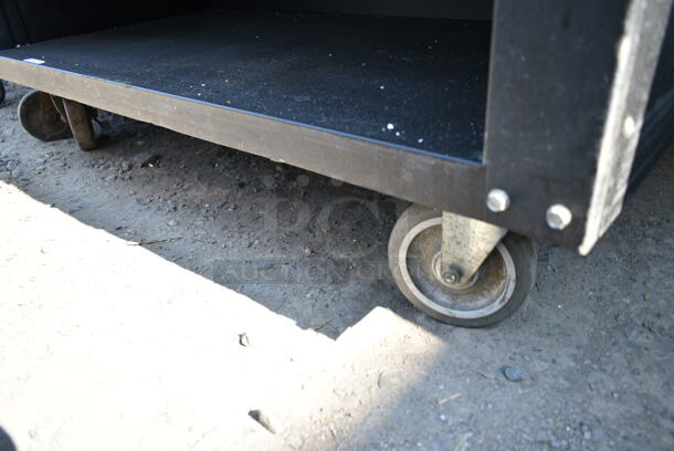 Vulcan 1013776 Metal Commercial Bakery Bagel Donut Merchandiser Rack on Commercial Casters.  - Image 5 of 6