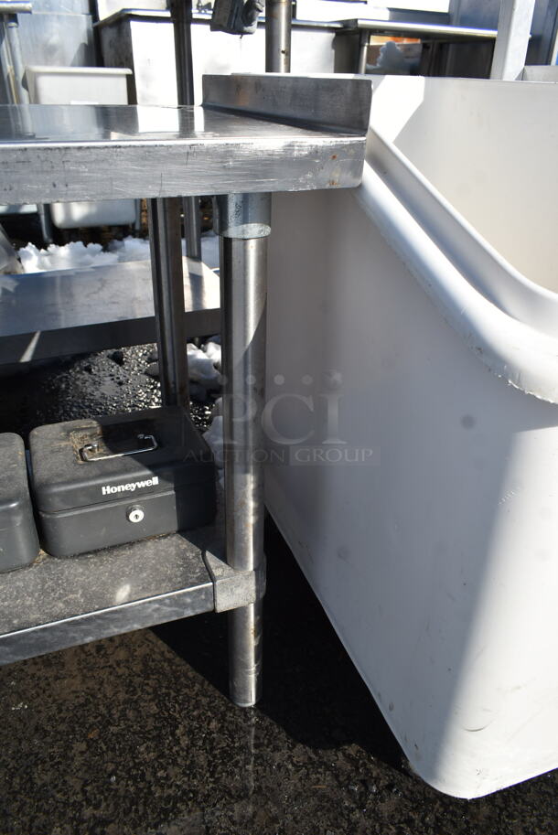 Stainless Steel Commercial Table w/ Under Shelf. - Image 4 of 4