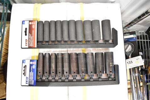 2 BRAND NEW! TEQ Deep Impact Socket Sets. 2 Times Your Bid!