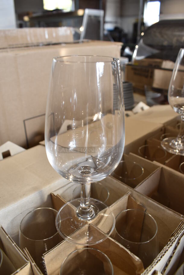 6 Boxes of 6 BRAND NEW Ideal Wine Tasting Glasses. 2.5x2.5x6. 6 Times Your Bid! - Image 9 of 9