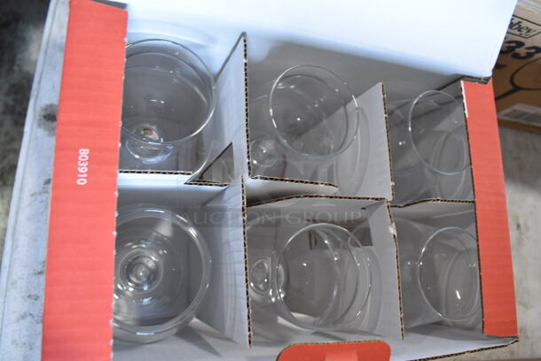 5 Boxes of Various BRAND NEW Glasses; 67 Libbey 95 2.5x2.5x6 Zombie Glasses, 6 Rastal Teku 4x4x8 Wine Glasses, 5 Arcoroc 5x5x7.5 Wine Glasses, 12 Libbey 7533 4x4x8.5 Vina Wine Glasses and 10 Anchor 11868 3x3x6 Vino Redux Beverage Glasses. 5 Times Your Bid! - Image 5 of 12