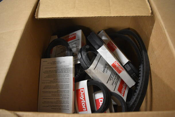 ALL ONE MONEY! Lot of BRAND NEW! Dayton V Belts! 