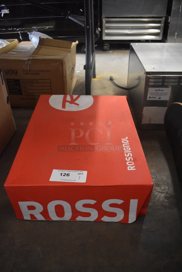 BRAND NEW IN BOX! Rossignol Rossi Evo 70 Ski Boots Black Red Size 28.5