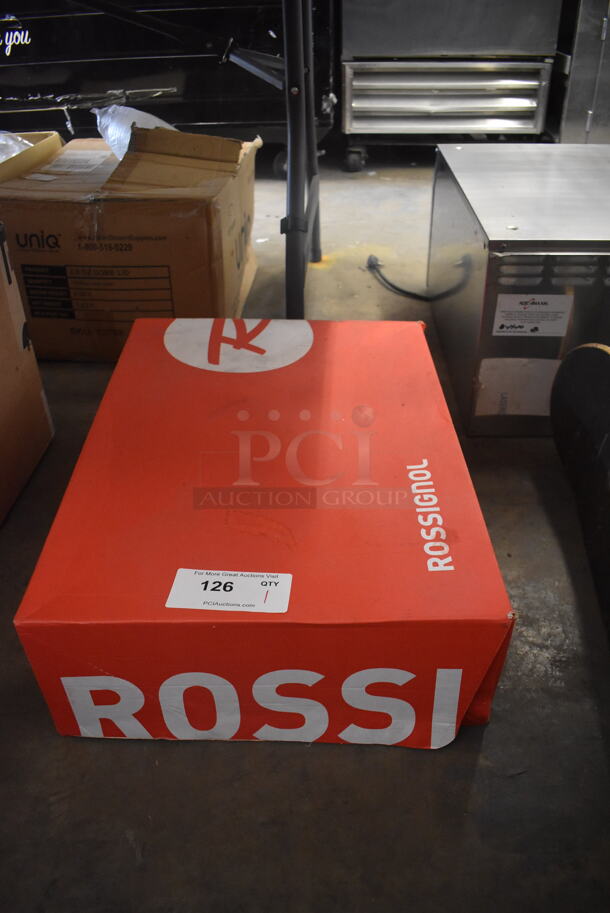 BRAND NEW IN BOX! Rossignol Rossi Evo 70 Ski Boots Black Red Size 28.5 - Image 1 of 6