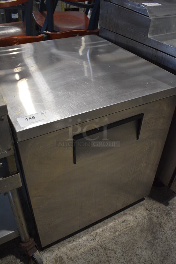 True Model TUC-27 Stainless Steel Commercial Single Door Undercounter Cooler. 115 Volts, 1 Phase. 27.5x30x32. Tested and Powers On But Does Not Get Cold - Image 3 of 5