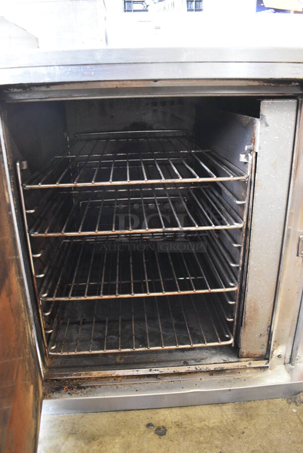 Blodgett Model CTB-1 Stainless Steel Commercial Countertop Electric Powered Half Size Convection Oven w/ Metal Oven Racks and Thermostatic Controls. 208-220 Volts, 3 Phase. 30.5x25.5x25.5 - Image 4 of 8