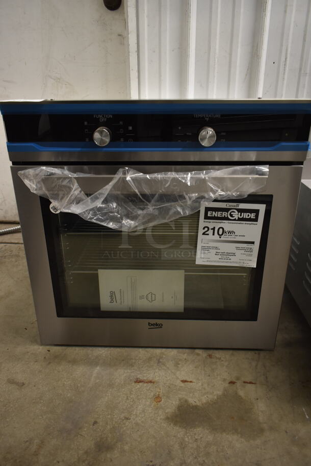 BRAND NEW SCRATCH AND DENT! Beko Stainless Steel Commercial Electric Powered Convection Oven w/ Metal Oven Racks. 120/240 Volts, 1 Phase. - Image 3 of 5
