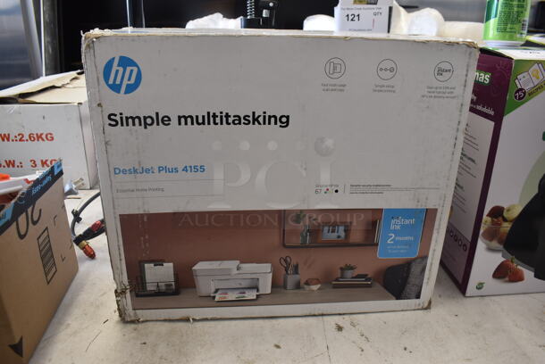 BRAND NEW IN BOX! HP Deskjet Plus 4155 - Image 1 of 3