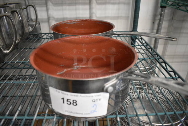 2 Metal Sauce Pans. 16x8.5x4. 2 Times Your Bid! - Image 2 of 3