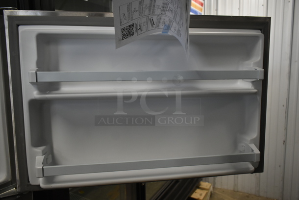 BRAND NEW SCRATCH AND DENT! Whirlpool WRT311FZDM02 Stainless Steel Cooler Freezer Combo. 115 Volts, 1 Phase. Tested and Working!  - Image 3 of 6