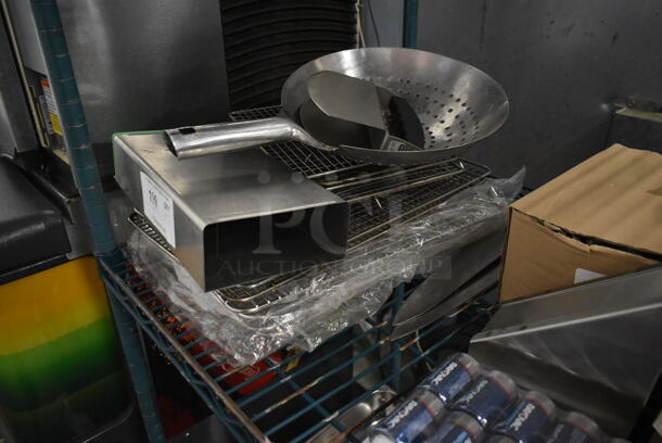 ALL ONE MONEY! Lot of Various Metal Including Cooling Racks - Image 2 of 3
