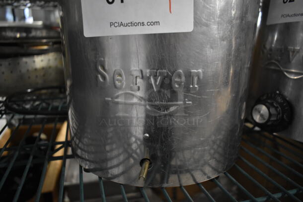 Server FS-7 Stainless Steel Commercial Countertop Food Warmer w/ Drop In and Lid. 120 Volts, 1 Phase.  - Image 3 of 6