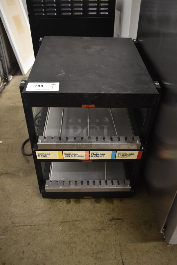 2011 Nemco 6480-18S Metal Commercial Countertop 2 Tier Warming Display Case Merchandiser. 120 Volts, 1 Phase. Tested and Working! - Image 2 of 6