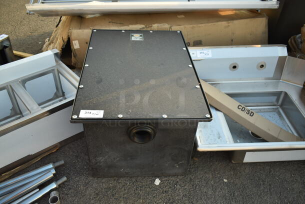 BRAND NEW SCRATCH AND DENT! Ashland PolyTrap 4850 100 lb. Grease Trap with Threaded Connections - Image 2 of 5