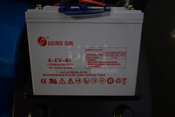 BRAND NEW SCRATCH AND DENT! 2023 Lavex 274AFS9BAT Metal Commercial Push Behind Floor Scrubber. 120 Volts, 1 Phase. Tested and Working! - Image 10 of 10