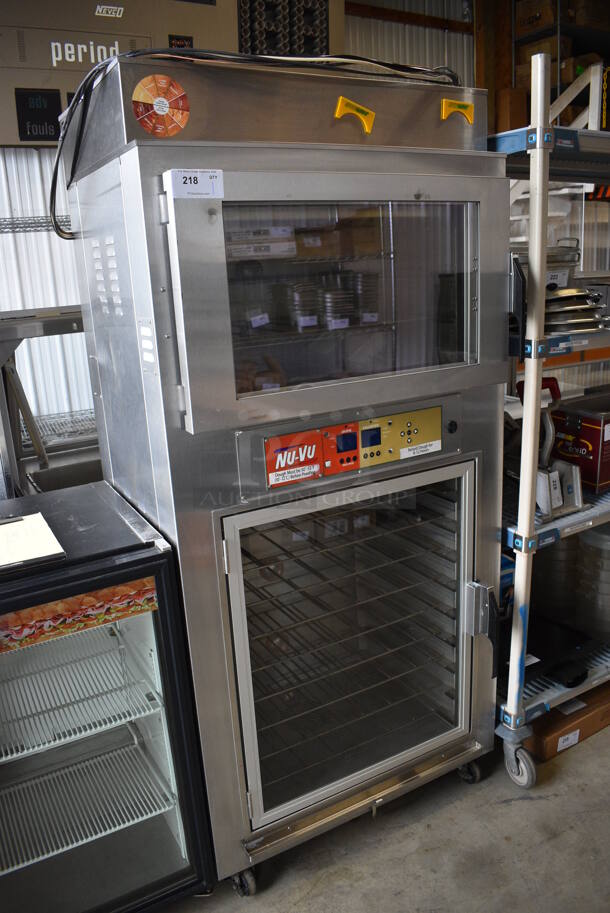 Nu Vu Model SUB-123P Stainless Steel Commercial Electric Powered Oven Proofer on Commercial Casters. 208 Volts, 1 Phase. 36x29x77 - Image 2 of 7