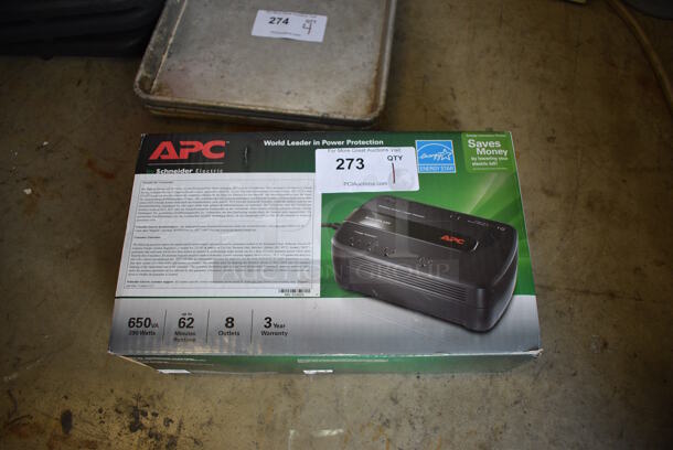 BRAND NEW IN BOX! APC ENERGY STAR Uninterruptible Power Supply. 15x9x5 - Image 4 of 4