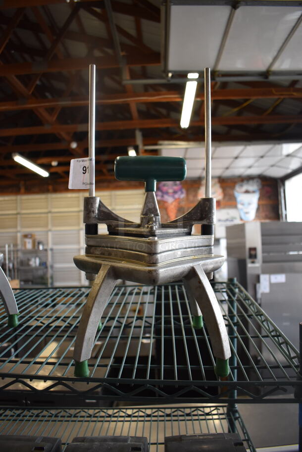 Metal Commercial Countertop Vegetable Cutter. 11x11x18 - Image 1 of 4