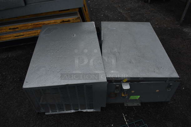 Norlake 6'x6'x6.5' SELF CONTAINED Walk In Freezer Box w/ Floor, Copeland Model RS80C2E-CAV-101 Compressor and Norlake Model CPF075DC-A Condenser. Picture of the Unit Before Removal Is Included In the Listing. 115/208-230 Volts, 1 Phase. - Image 5 of 8