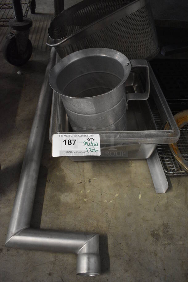 ALL ONE MONEY! Lot of Various Metal Items Including Pitcher and Cooling Racks - Image 3 of 4
