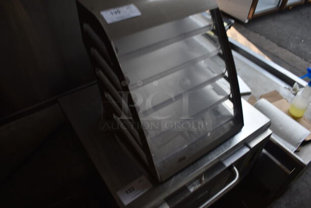Nemco Commercial Stainless Steel Countertop Dry Good Display Case.  - Image 2 of 5