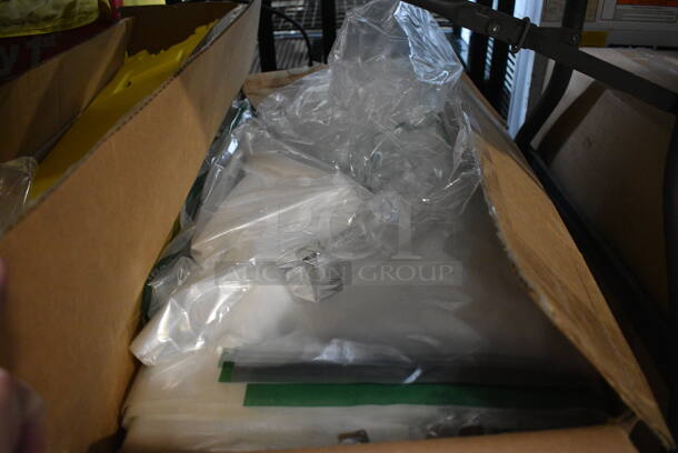 2 Boxes of BRAND NEW Clear Bags. 2 Times Your Bid!