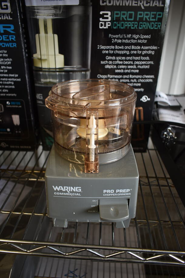 BRAND NEW SCRATCH AND DENT! Waring WCG75/WCG750 Metal Commercial Countertop Prop Prep Chopper Grinder Food Processor. 120 Volts, 1 Phase. Tested and Working! - Image 1 of 7