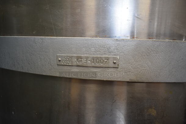 Glasco Products XTB-1007 Stainless Steel Commercial Floor Style Mixing Tank. - Image 5 of 8