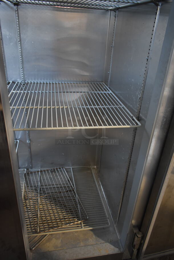 Continental 2FN Stainless Steel Commercial 2 Door Reach In Freezer w/ Poly Coated Racks. 115 Volts, 1 Phase. Tested and Working! - Image 7 of 9