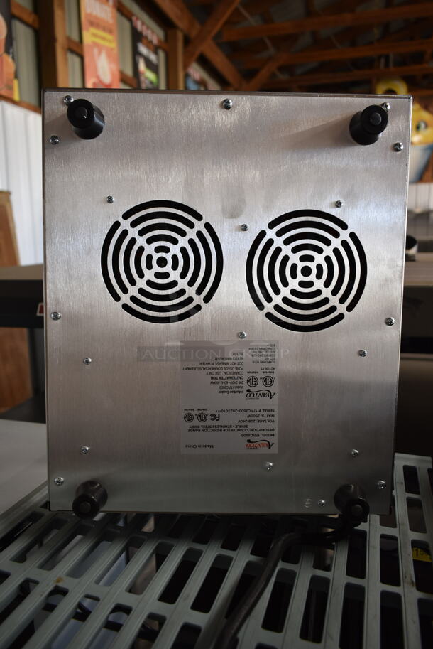 BRAND NEW SCRATCH AND DENT! 2023 Avantco 177IC3500 Stainless Steel Commercial Countertop Electric Powered Single Burner Induction Range. 208-240 Volts, 1 Phase. - Image 6 of 7