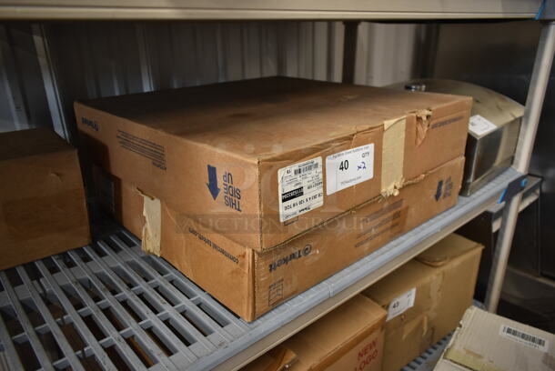 2 BRAND NEW IN BOX! Tarkett CB 283 4x120 1/8 TOE Toast Colored Vinyl Wall Base Strip. 2 Times Your Bid! - Image 3 of 6