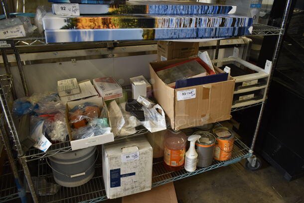 ALL ONE MONEY! Tier Lot of Various Items Including Dental Supplies Like Polybite - Image 1 of 8