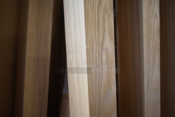 6 BRAND NEW IN BOX! Wood Pattern Dividers. - Image 3 of 4