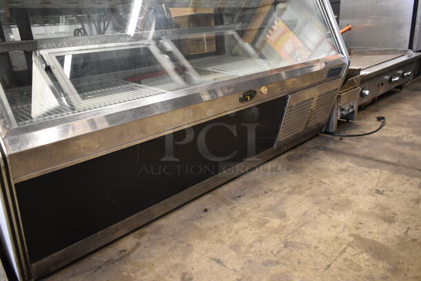 Marc CG-651C Metal Commercial Floor Style Deli Display Case Merchandiser w/ Top Display. 120 Volts, 1 Phase. Tested and Powers On But Does Not Get Cold - Image 4 of 6