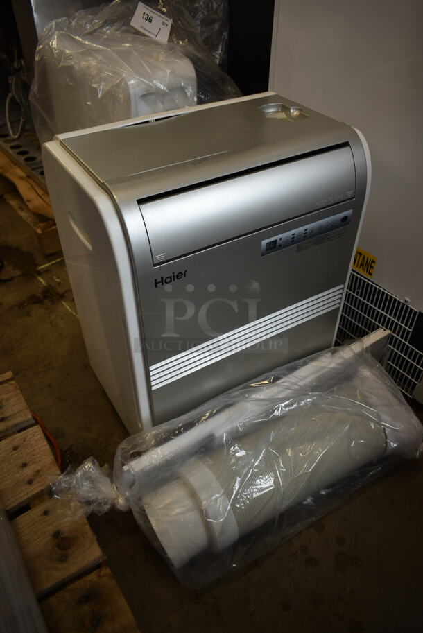BRAND NEW SCRATCH AND DENT! Haier HPRB08XCM 8,000 BTU Portable Air Conditioner and Dehumidifier. 115 Volts, 1 Phase. Tested and Working! - Image 2 of 6