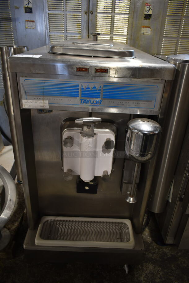 Taylor 490-33 Stainless Steel Commercial Countertop Single Flavor Ice Cream Machine w/ Milkshake Mixing Attachment. 208-230 Volts, 3 Phase. - Image 2 of 5